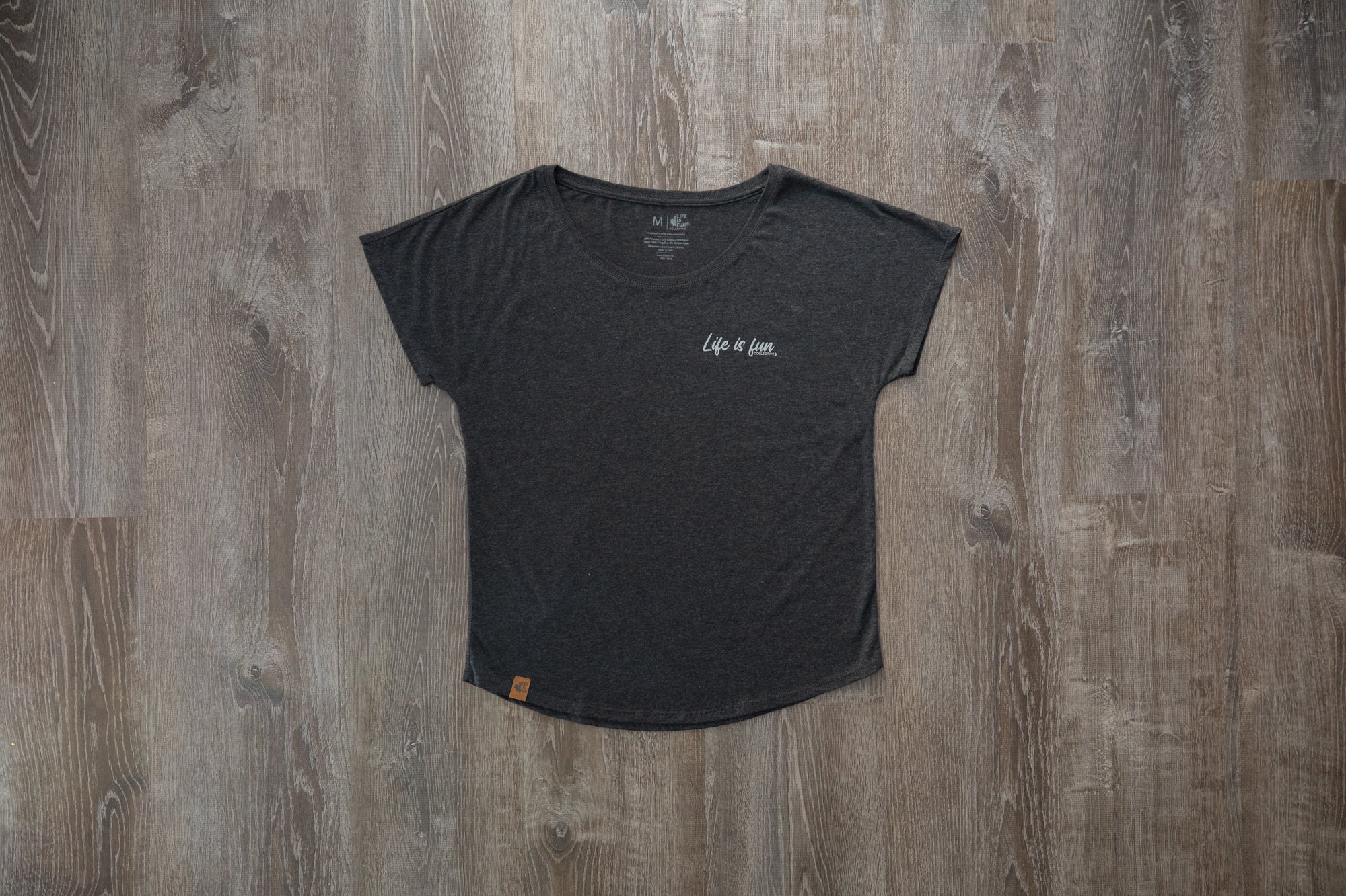 Ladies Dolman T-shirt // Script Logo