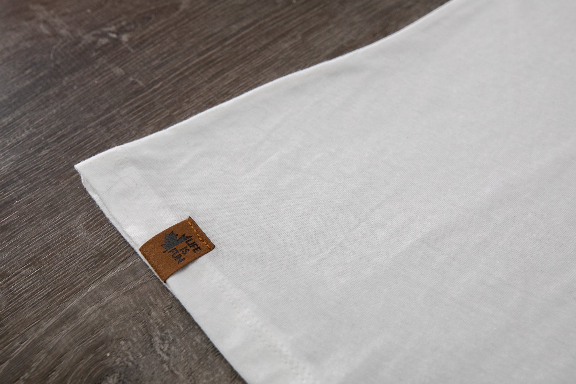 Ladies Ultimate T-shirt // Crest Logo - White