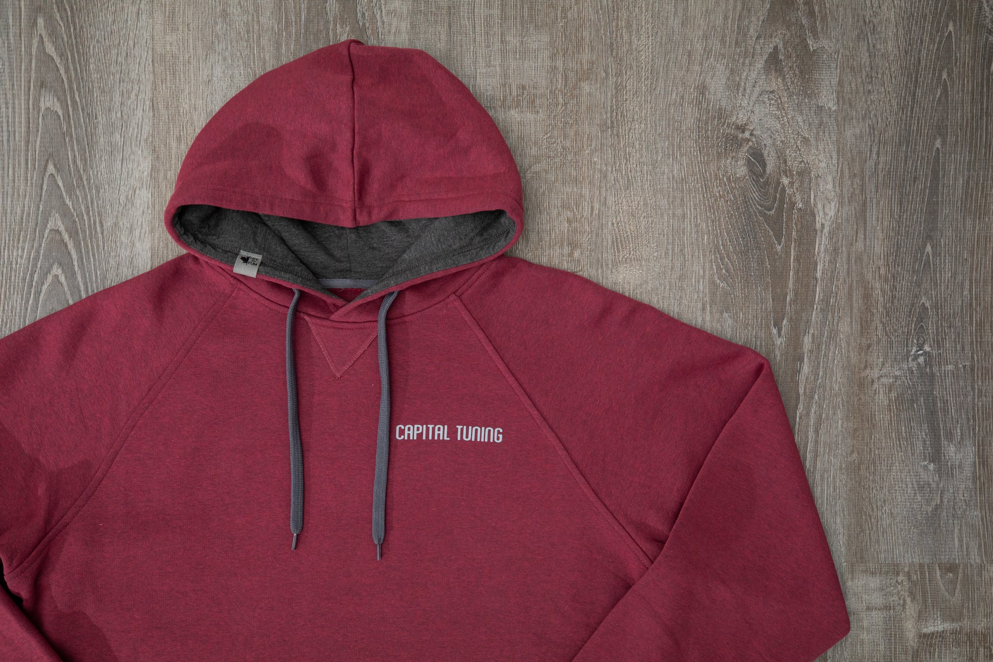 Capitial Tuning Hoodie // Burgundy