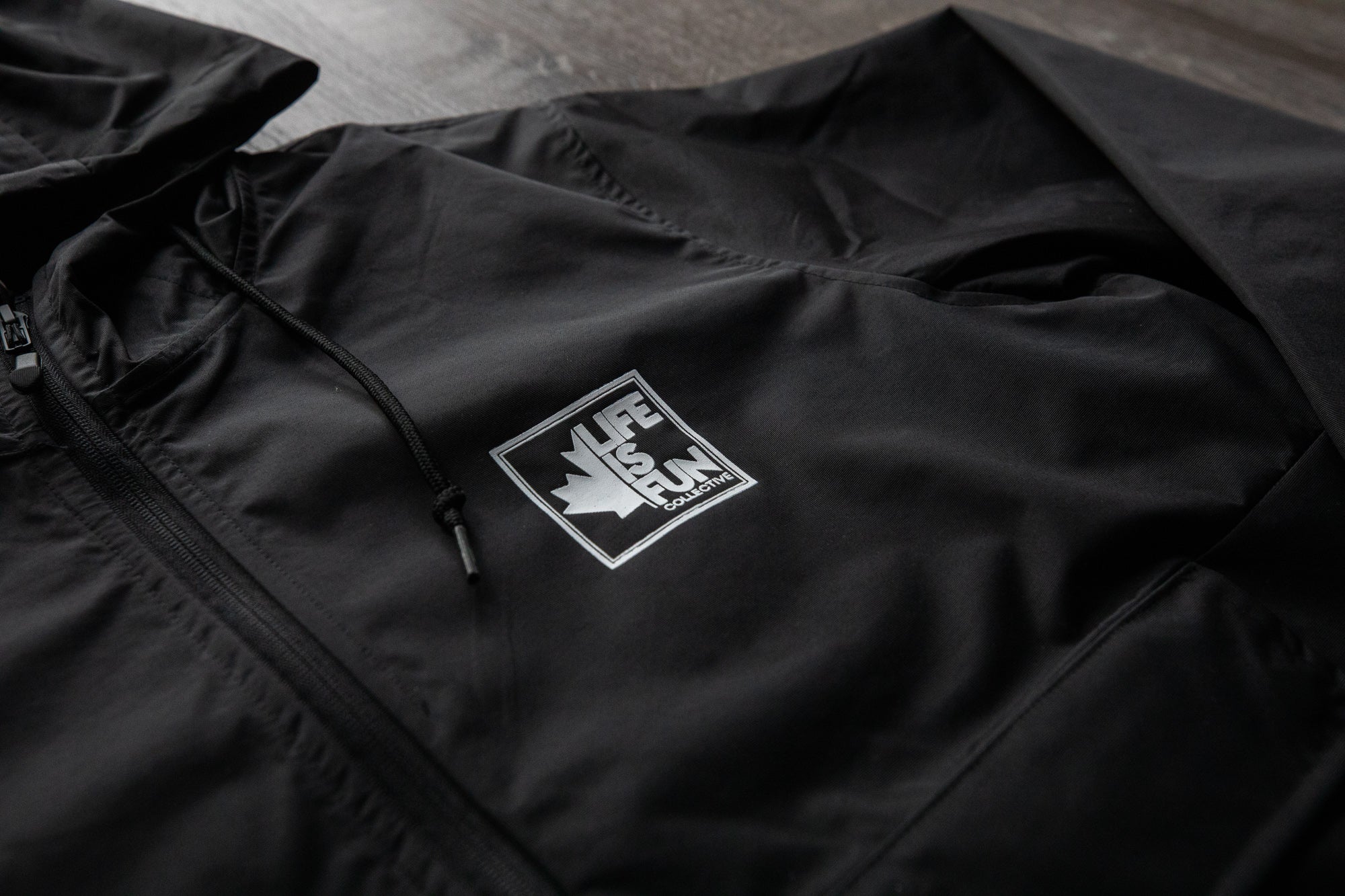 Pullover Rain Jacket // Black