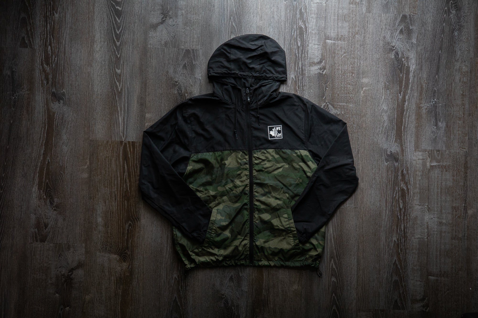 Lightweight Windbreaker // Camo