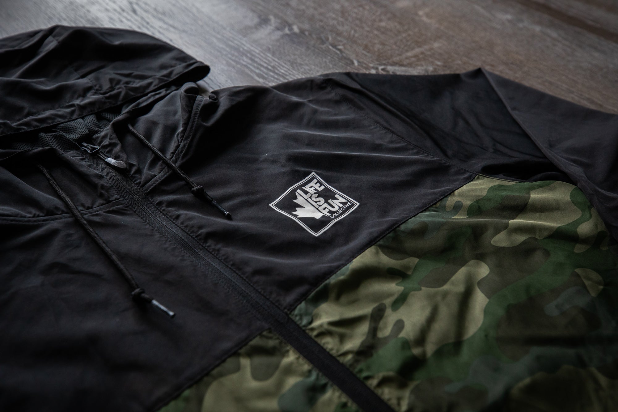 Lightweight Windbreaker // Camo
