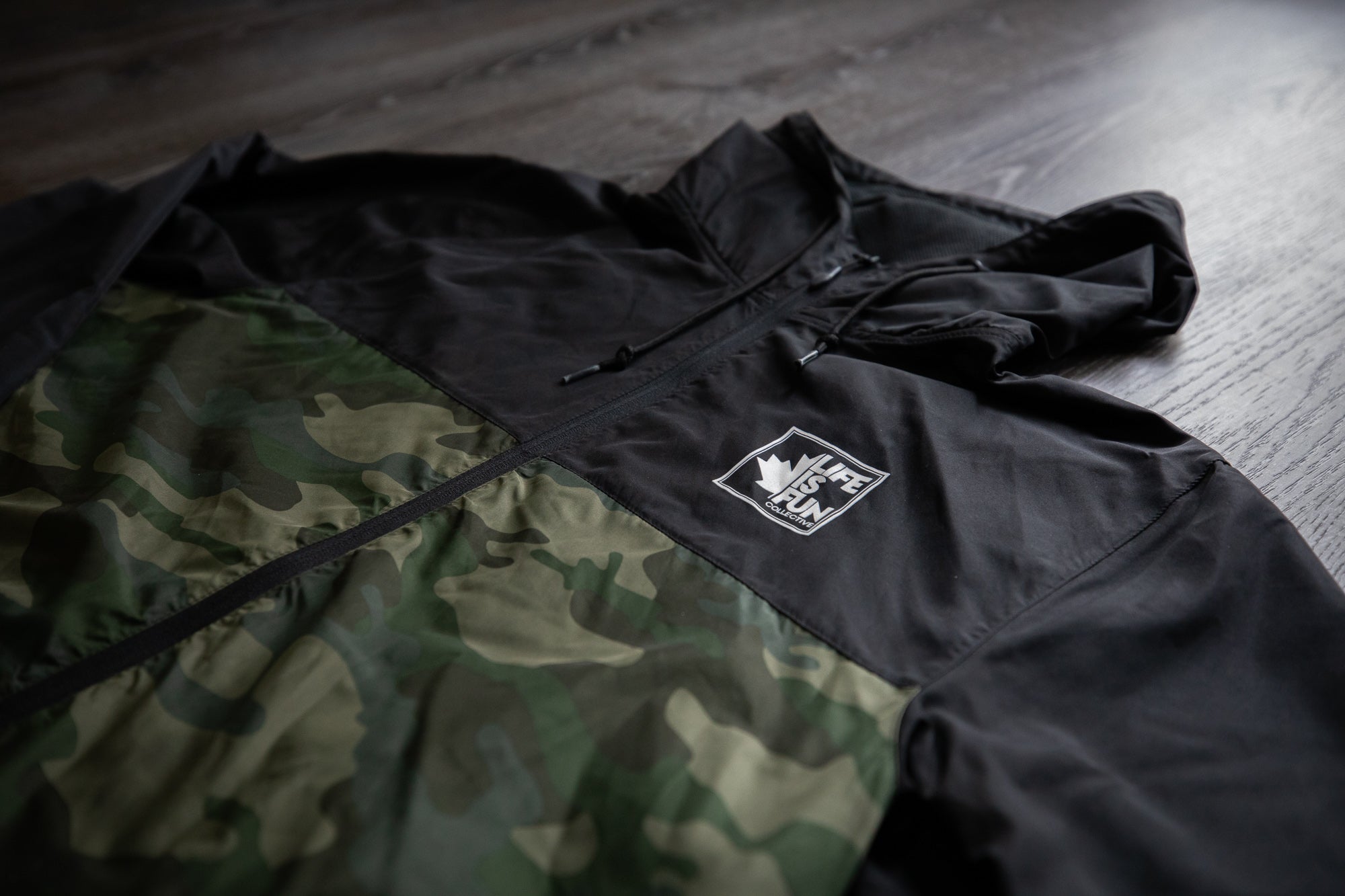 Lightweight Windbreaker // Camo