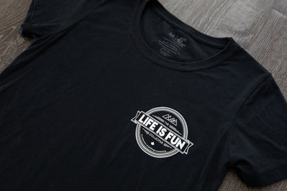 Ladies Ultimate T-shirt // Crest Logo - Black
