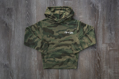Youth Hoodie // Camo