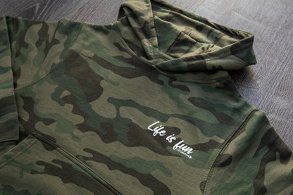 Youth Hoodie // Camo