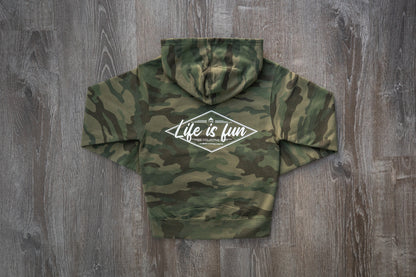 Youth Hoodie // Camo