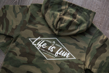 Youth Hoodie // Camo