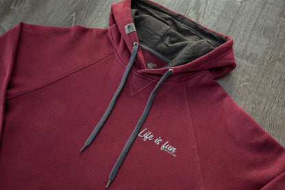 Premium Hoodie // Burgundy