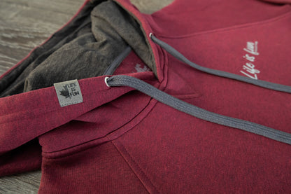 Premium Hoodie // Burgundy