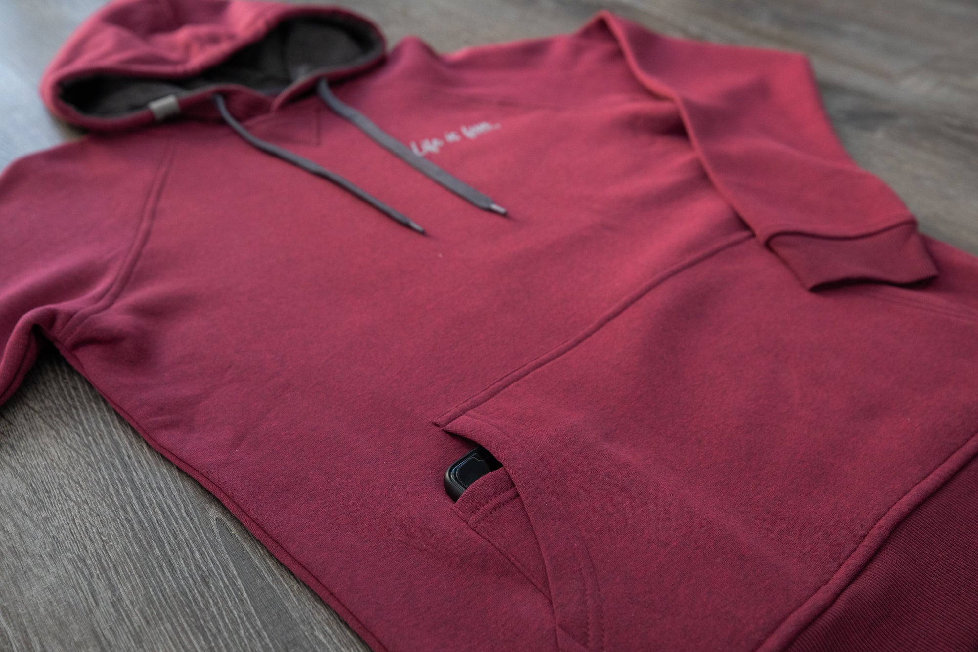 Premium Hoodie // Burgundy