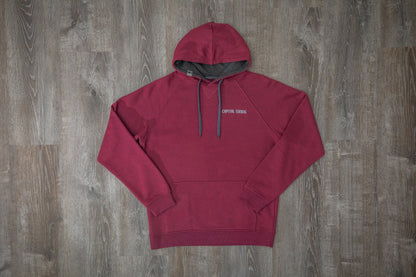 Capitial Tuning Hoodie // Burgundy