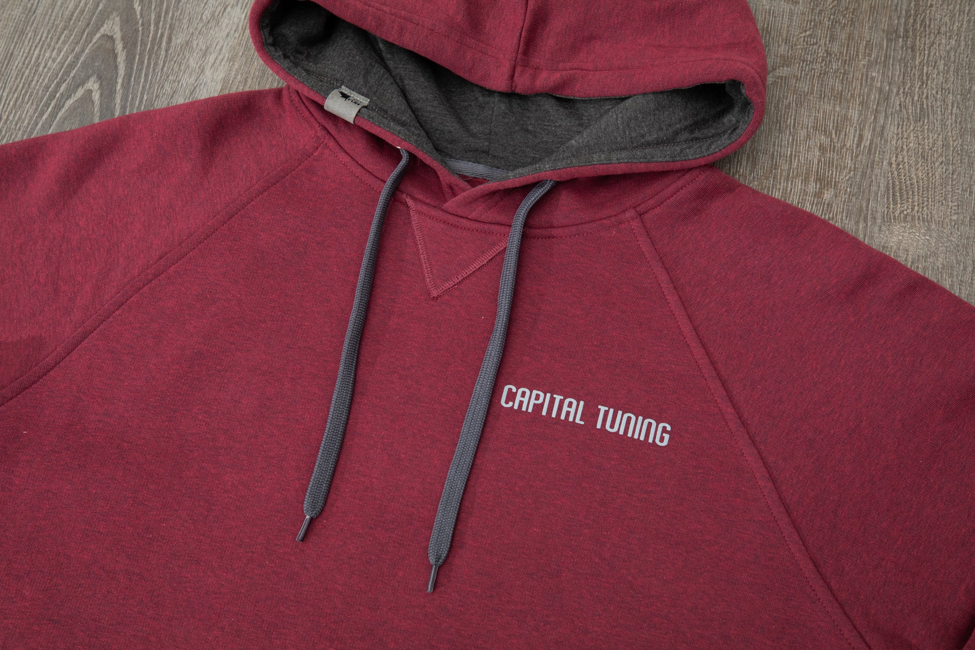 Capitial Tuning Hoodie // Burgundy