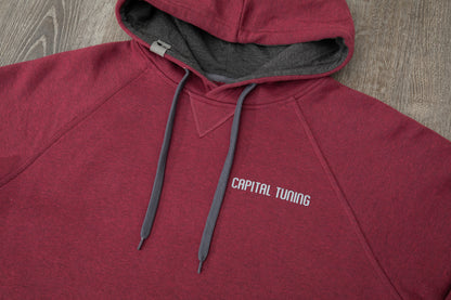 Capitial Tuning Hoodie // Burgundy
