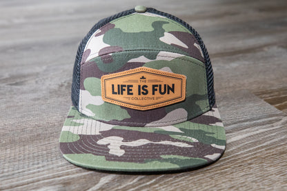 6 Panel Snapback // Camo