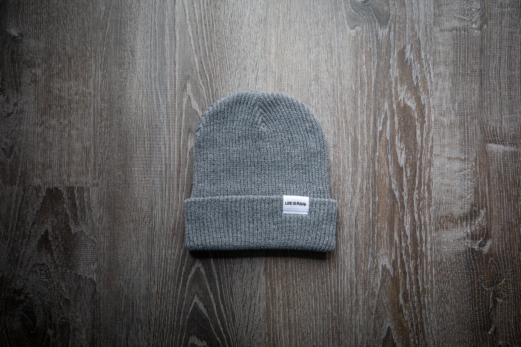 Lightweight Beanie // Black & Grey
