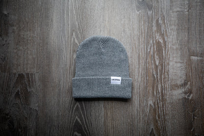 Lightweight Beanie // Black & Grey