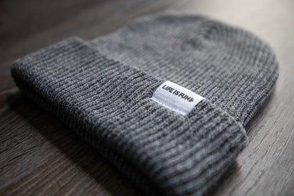 Lightweight Beanie // Black & Grey