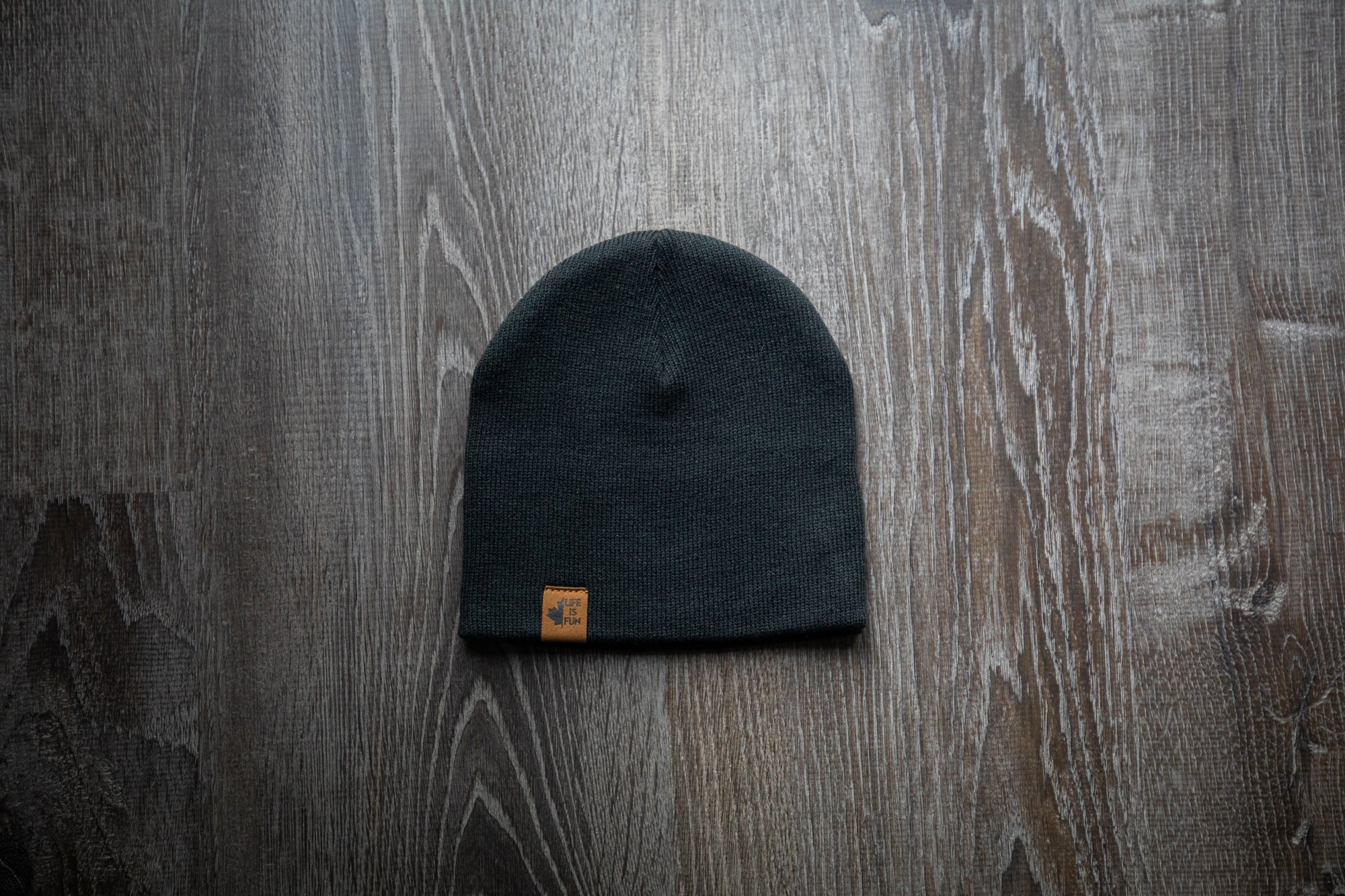 Cuffless Beanie // Black