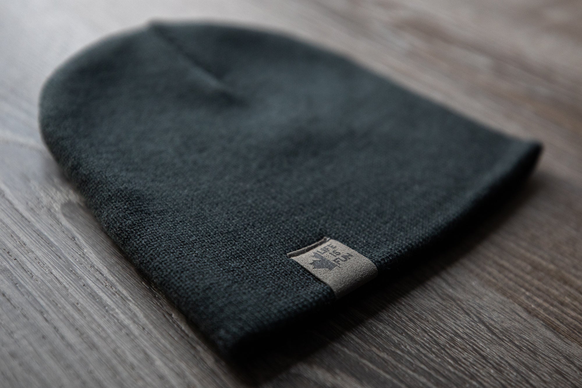 Cuffless Beanie // Black
