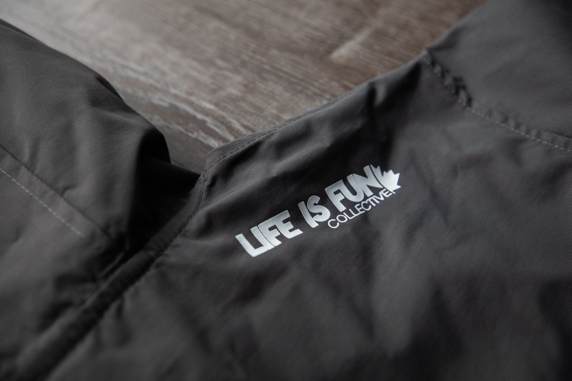 Pullover Rain Jacket // Grey