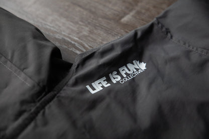 Pullover Rain Jacket // Grey