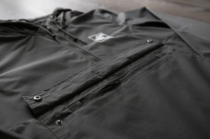 Pullover Rain Jacket // Grey