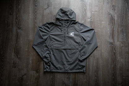 Pullover Rain Jacket // Grey