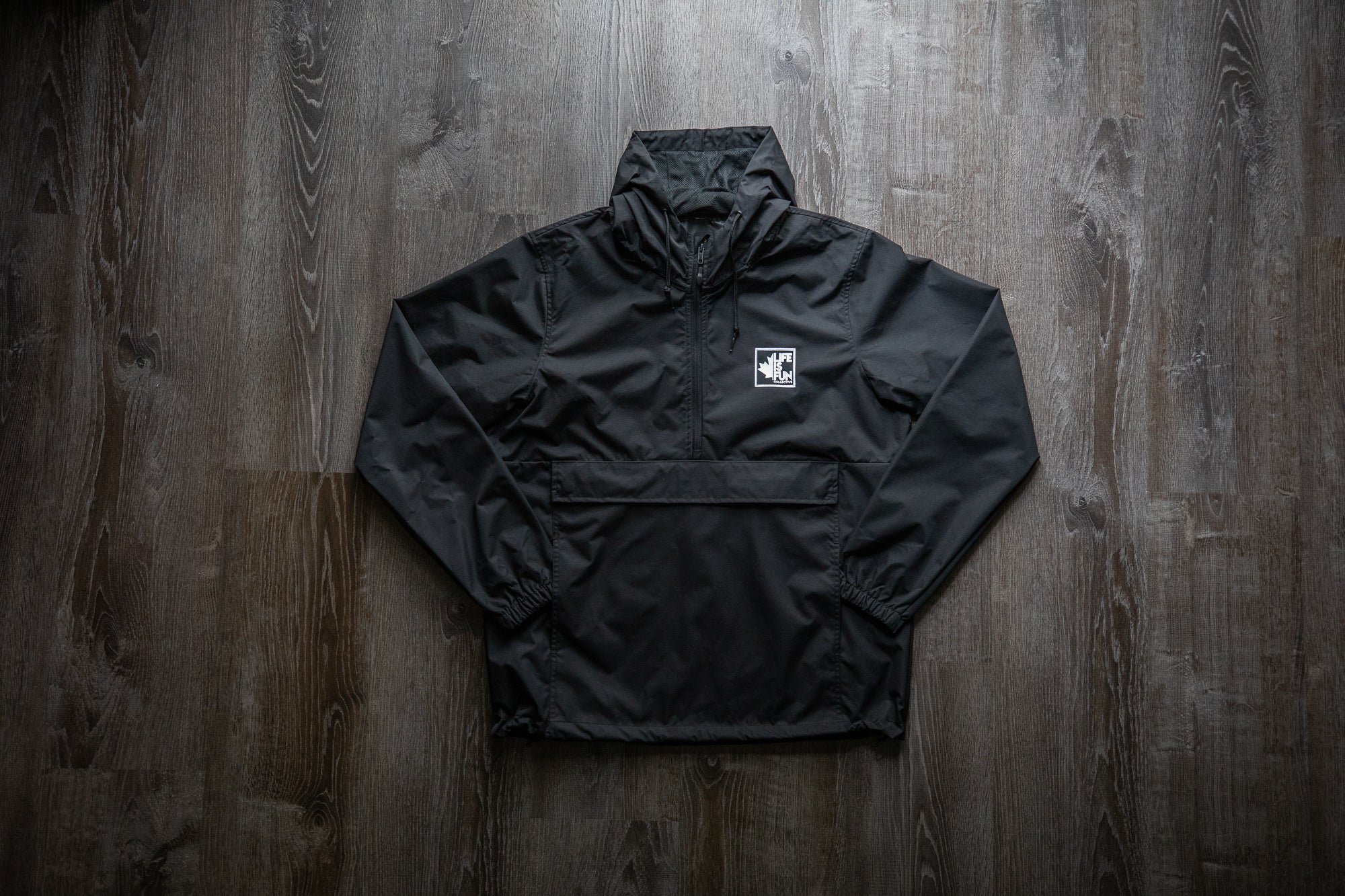 Pullover Rain Jacket // Black